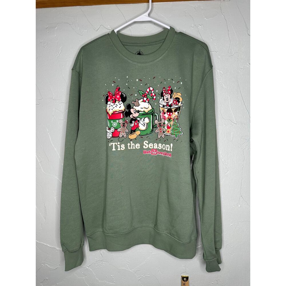 Disney Parks ‘Tis The Season Christmas Sweatshirt - Picture 2 of 6